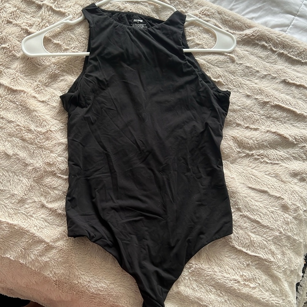 Skims high neck bodysuit